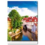 Nástěnný kalendář 2026 - Praha/Prague/Prag
