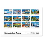 Nástěnný kalendář 2026 - Putování po Česku