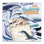 Nástěnný kalendář 2026 Rodinný plánovací