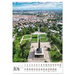 Nástěnný kalendář 2026 slovenský Bratislava