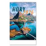 Nástěnný kalendář 2026 slovenský Hory