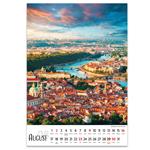 Nástěnný kalendář 2026 slovenský Praha