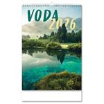 Nástěnný kalendář 2026 slovenský Voda