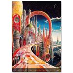 Nástěnný kalendář 2026 - Surreal New Worlds