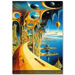 Nástěnný kalendář 2026 - Surreal New Worlds