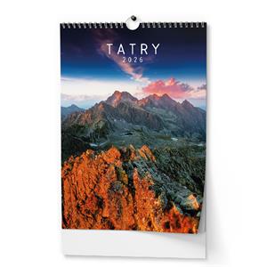 Nástěnný kalendář 2026 Tatry