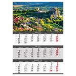 Nástěnný kalendář 2026 - Trojmesačný kalendář - Slovensko