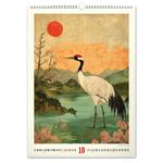 Nástěnný kalendář 2026 Vintage plakáty - Japonské umění