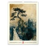 Nástěnný kalendář 2026 Vintage plakáty - Japonské umění