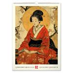 Nástěnný kalendář 2026 Vintage plakáty - Japonské umění