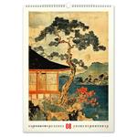 Nástěnný kalendář 2026 Vintage plakáty - Japonské umění