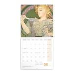 Nástěnný poznámkový kalendář 2022 Alfons Mucha