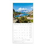 Nástěnný poznámkový kalendář 2022 Alpy