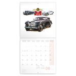Nástěnný poznámkový kalendář 2023 Classic Cars - Václav Zapadlík