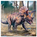 Nástěnný poznámkový kalendář 2023 Dinosauři