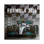 Nástěnný poznámkový kalendář 2024 Formule - Jiří Křenek