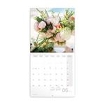 Nástěnný poznámkový kalendář 2024 Květiny