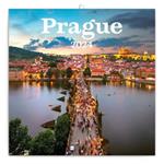 Nástěnný poznámkový kalendář 2024 Praha