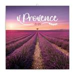 Nástěnný poznámkový kalendář 2024 Provence - voňavý