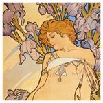 Nástěnný poznámkový kalendář 2026 Alfons Mucha