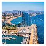 Nástěnný poznámkový kalendář 2026 Barcelona