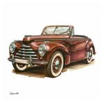 Nástěnný poznámkový kalendář 2026 Classic Cars - Václav Zapadlík