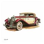 Nástěnný poznámkový kalendář 2026 Classic Cars - Václav Zapadlík