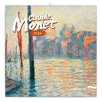 Nástěnný poznámkový kalendář 2026 Claude Monet