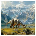 Nástěnný poznámkový kalendář 2026 Dinosauři