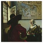 Nástěnný poznámkový kalendář 2026 Johannes Vermeer