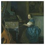 Nástěnný poznámkový kalendář 2026 Johannes Vermeer
