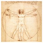 Nástěnný poznámkový kalendář 2026 Leonardo da Vinci