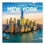 Nástěnný poznámkový kalendář 2026 New York