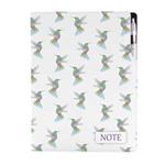 Notes DESIGN A4 nelinkovaný - Kolibřík