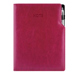 Notes GEP A4 čtverečkovaný - nachová