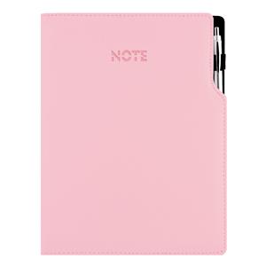 Notes GEP A4 tečkovaný - světle růžová