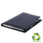 Notes GEP B5 tečkovaný - černá/černý vnitřek - recyklovaná koženka