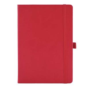 Notes - zápisník BASIC A5 tečkovaný - červená