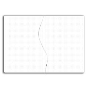 Notes - zápisník blok - náhradní náplň B5 - tečkovaný