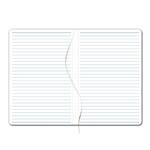 Notes - zápisník BRILIANT A5 linkovaný - stříbrná