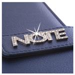 Notes - zápisník BRILIANT B6 čtverečkovaný - modrá