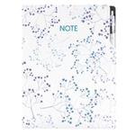 Notes - zápisník DESIGN A4 čtverečkovaný - Luční kvítí