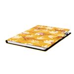 Notes - zápisník DESIGN A4 nelinkovaný - žlutá - Gepard