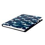 Notes - zápisník DESIGN A4 tečkovaný - modrá - Letadla