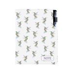 Notes - zápisník DESIGN B5 linkovaný - Kolibřík
