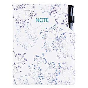 Notes - zápisník DESIGN B6 čtverečkovaný - Luční kvítí