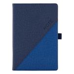 Notes - zápisník DIEGO A5 čtverečkovaný - modrá/tmavě modrá