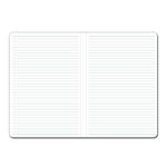 Notes - zápisník GEP A4 linkovaný - bordó žíhaná