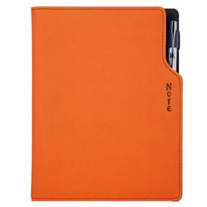 Notes - zápisník GEP A5 linkovaný - oranžová