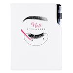 Notes - zápisník KOSMETICKÝ Eyelashes - DESIGN A5 nelinkovaný